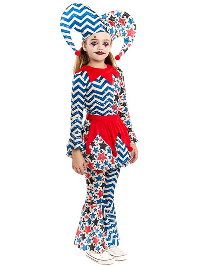 Costume d'arlequin avec des étoiles Multicolore - Kiabi