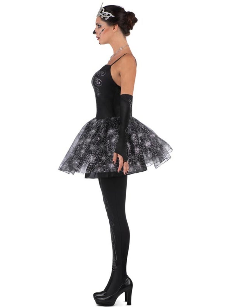 Costume de ballerine squelette avec tiare Multicolore - Kiabi