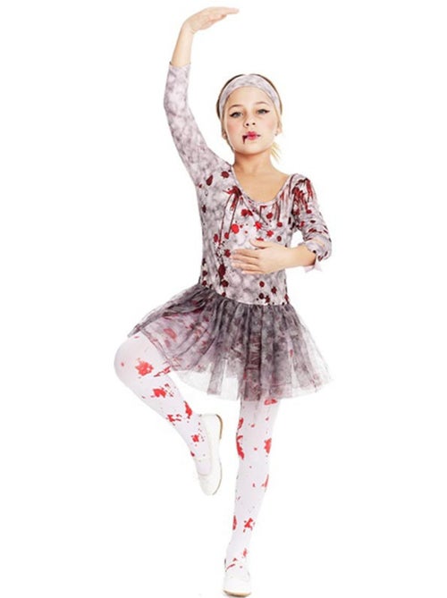 Costume de ballerine zombie avec coiffe - Kiabi