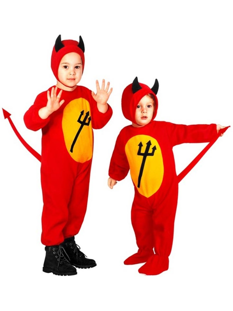 Costume de Bon Petit Diable - Bébé - Mixte Multicolore - Kiabi