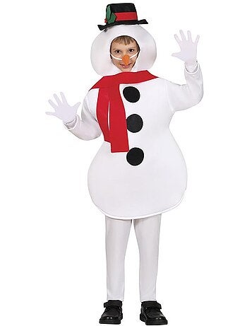 costume de bonhomme de neige