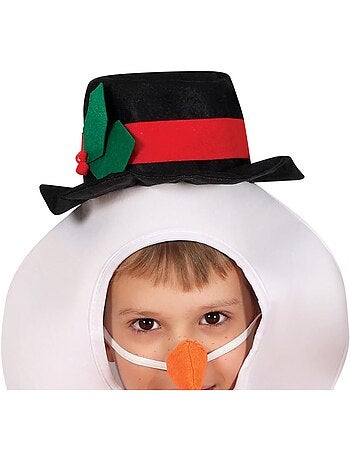 costume de bonhomme de neige