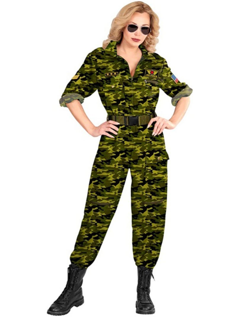 Costume de camouflage de pilote militaire Multicolore - Kiabi