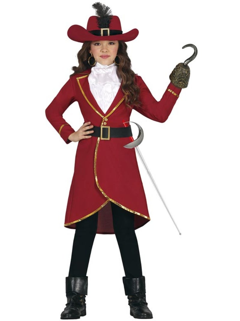 Costume de capitaine pirate corsaire Multicolore - Kiabi