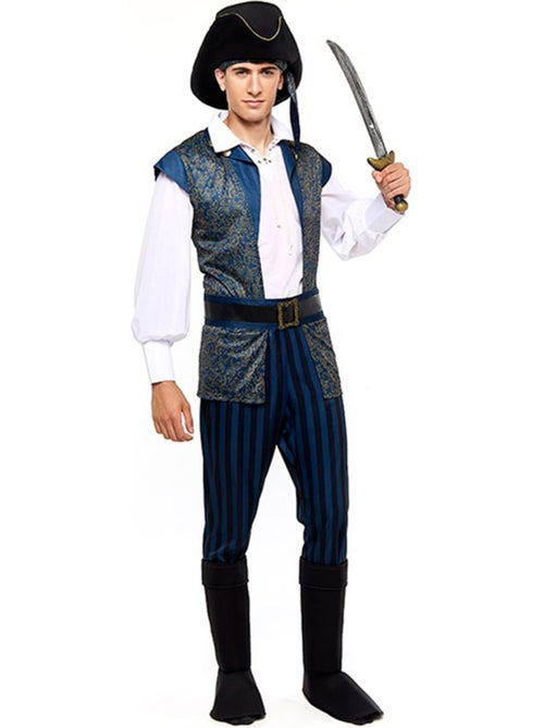 Costume de capitaine pirate - Kiabi