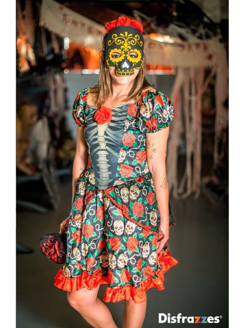 Costume de Catrina pour le Jour des Morts - Kiabi