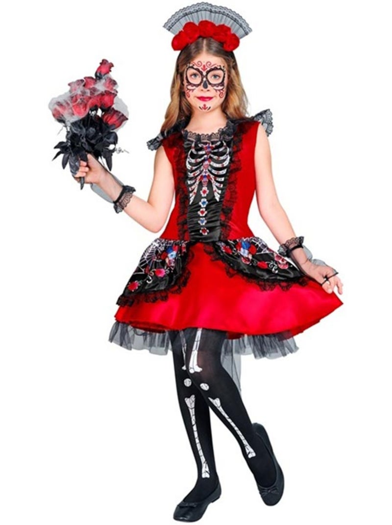 Costume de Catrina squelette Multicolore - Kiabi