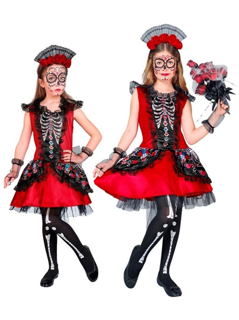 Costume de Catrina squelette Multicolore - Kiabi