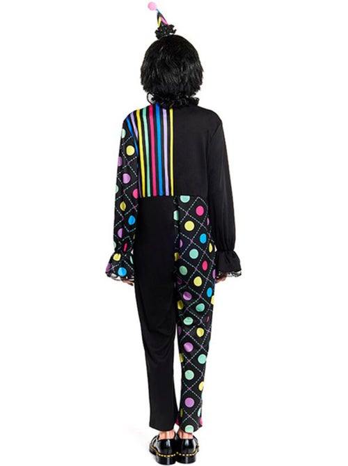 Costume de clown coloré et sombre - Kiabi