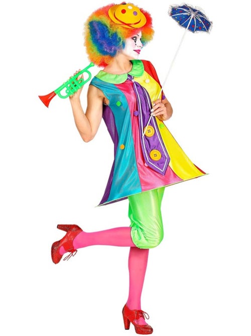 Costume de clown coloré - Kiabi