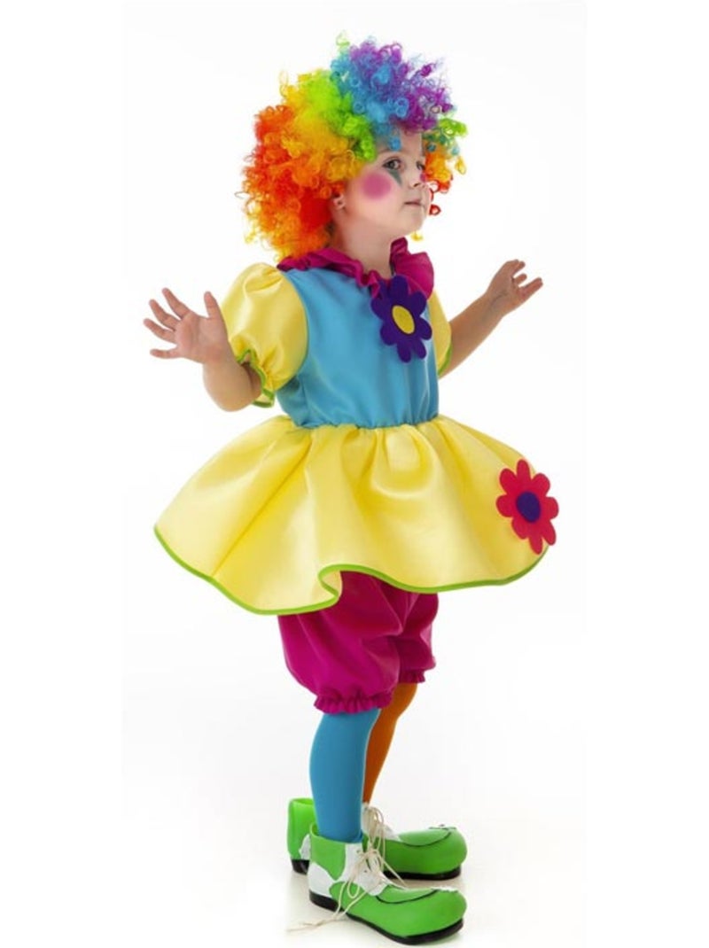 Costume de clown de cirque Multicolore - Kiabi