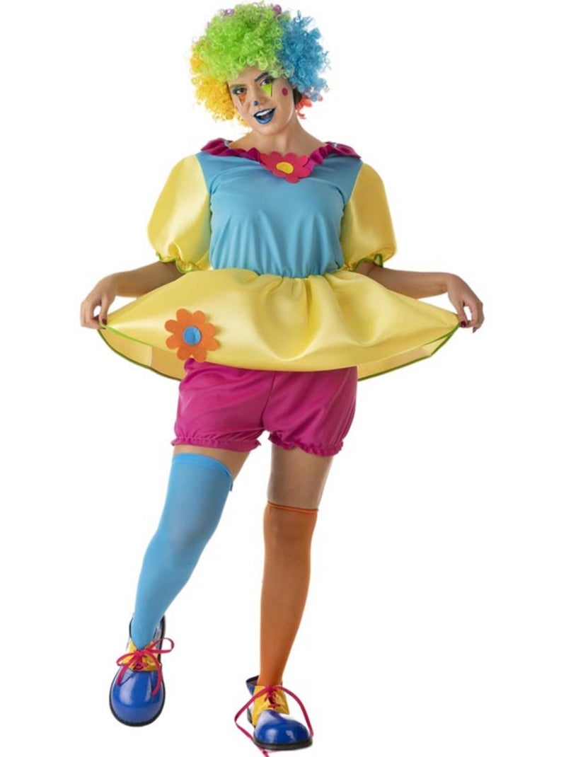 Costume de clown de cirque Multicolore - Kiabi