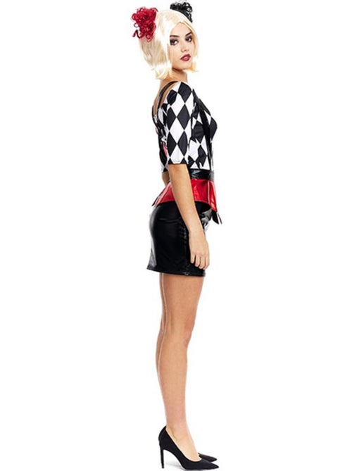 Costume de clown diamant - Kiabi
