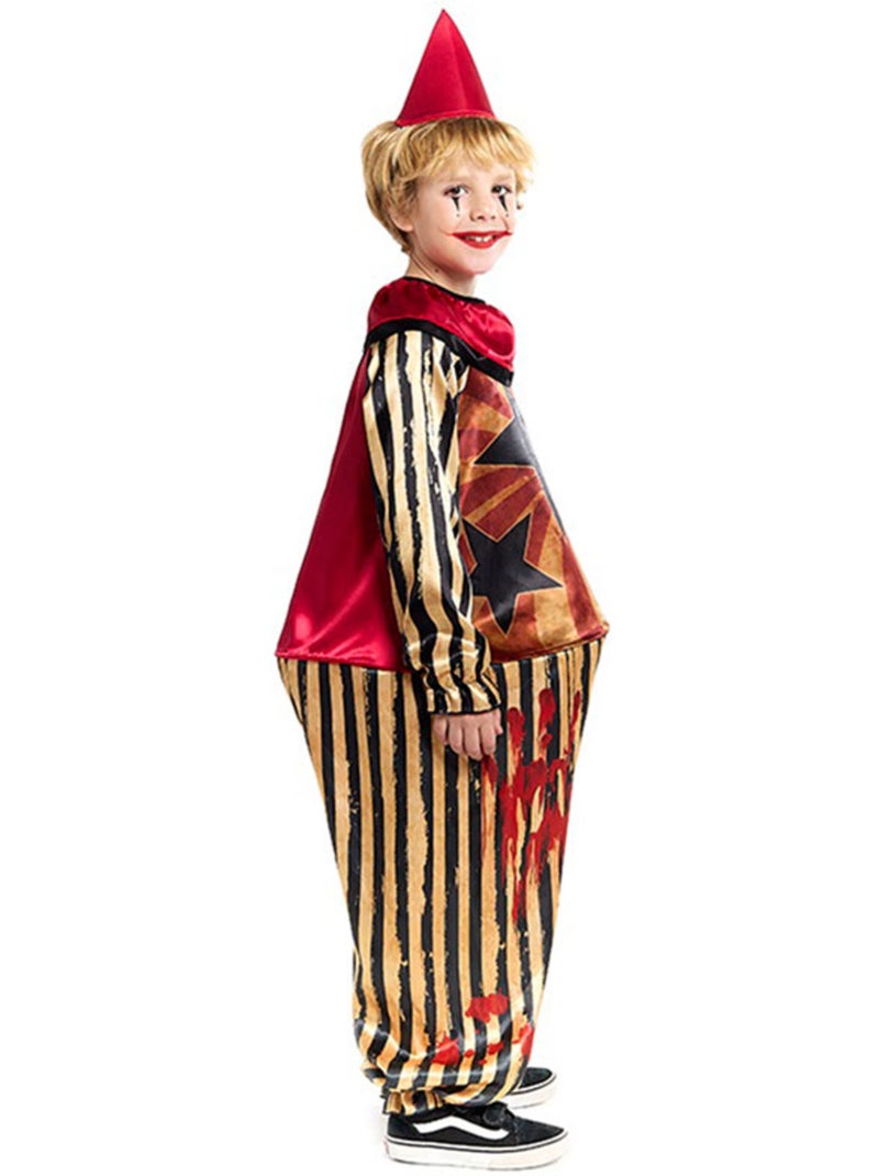 Costume de clown effrayant Multicolore - Kiabi