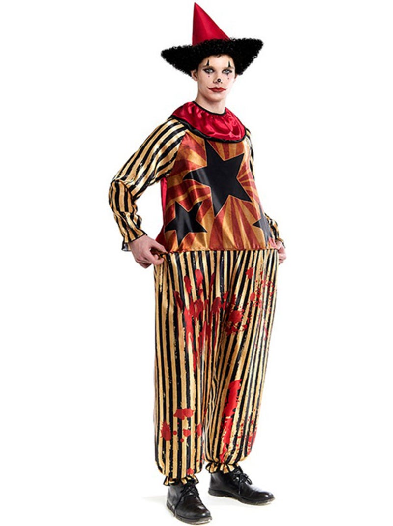 Costume de clown effrayant Multicolore - Kiabi