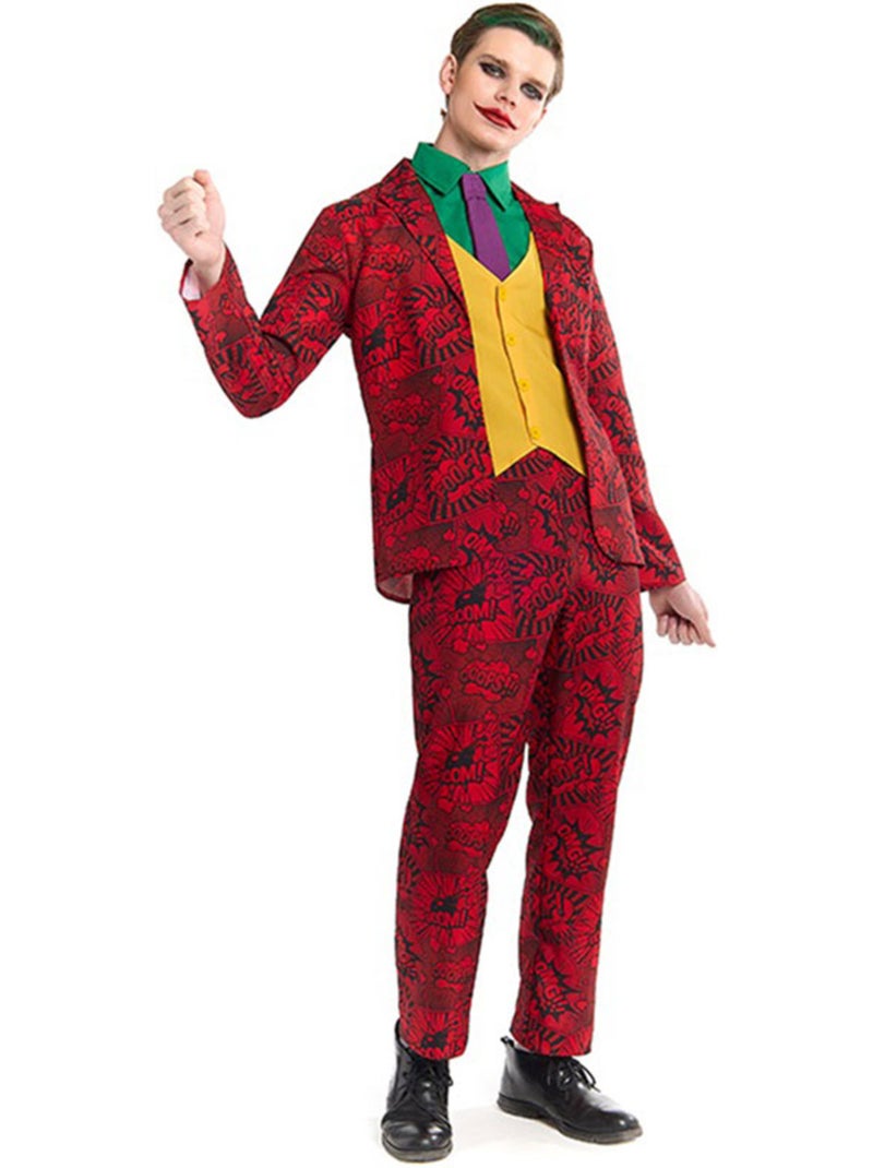 Costume de clown rieur Multicolore - Kiabi