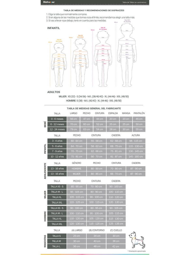 Costume de clown sinistre Multicolore - Kiabi
