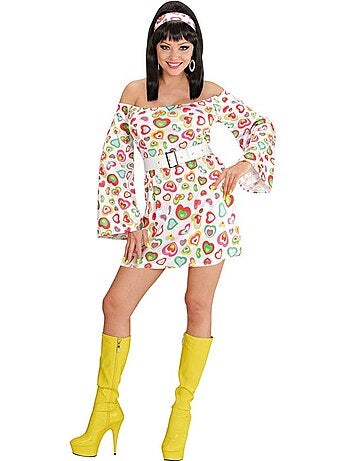 Costume de cœurs des années 70