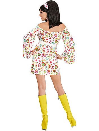 Costume de cœurs des années 70