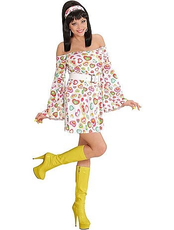 Costume de cœurs des années 70