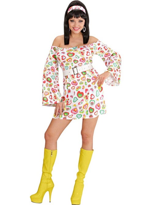 Costume de cœurs des années 70 - Kiabi