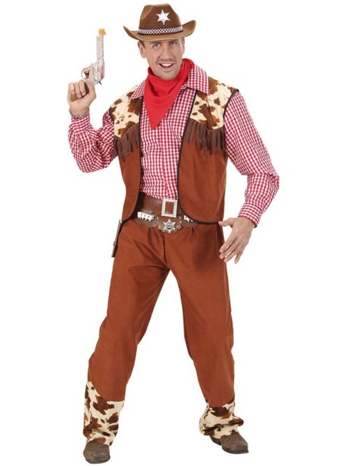 Costume de cowboy à carreaux - Kiabi