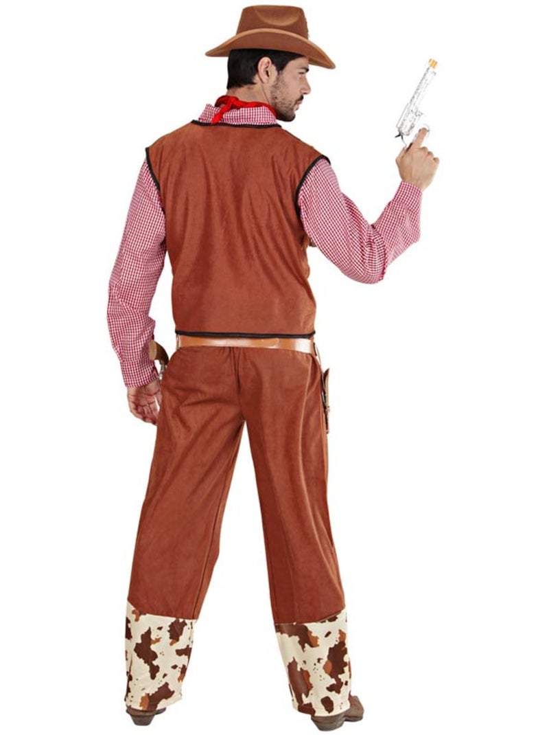 Costume de cowboy à carreaux Multicolore - Kiabi