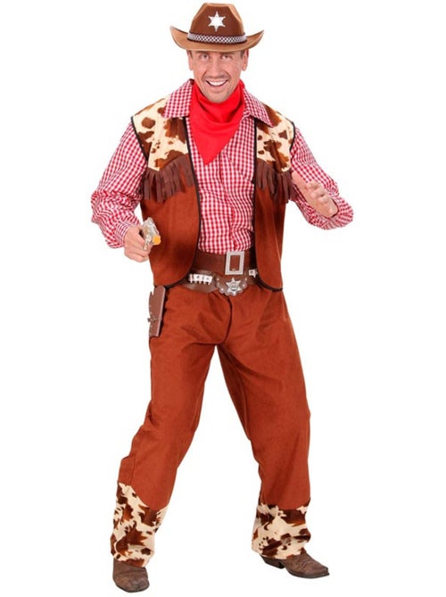 Costume de cowboy à carreaux - Kiabi