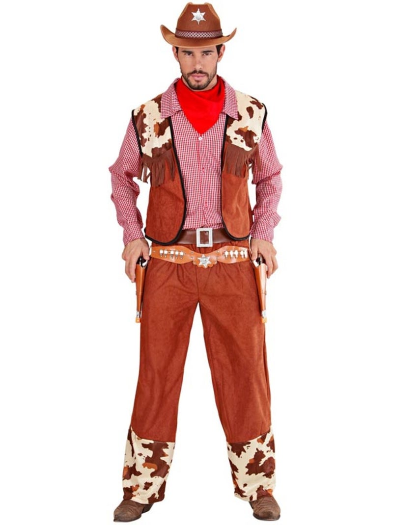 Costume de cowboy à carreaux Multicolore - Kiabi