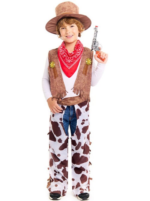 Costume de cowboy western avec jambières - Kiabi