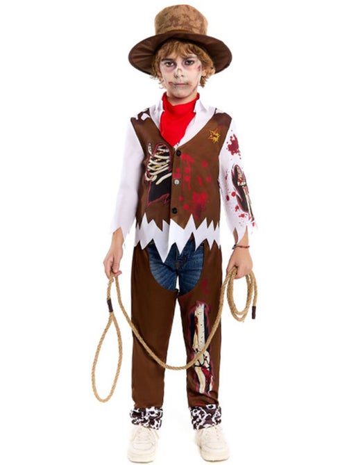 Costume de cowboy zombie - Kiabi