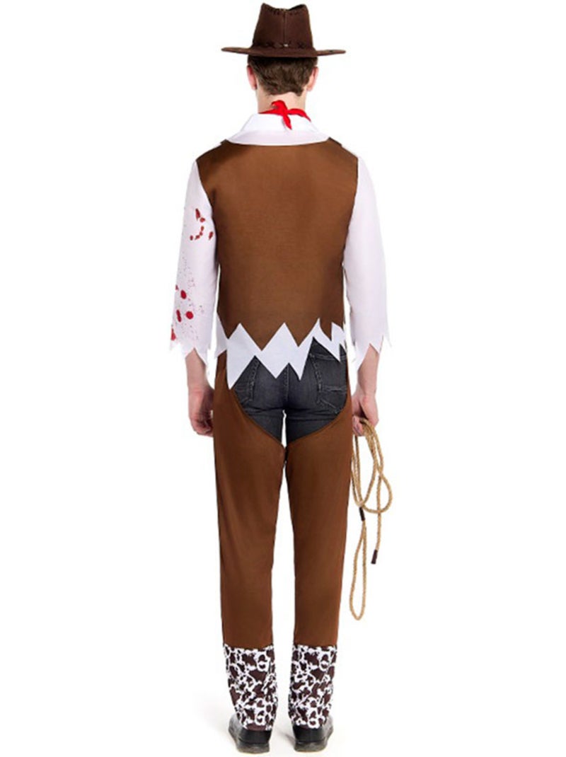 Costume de cowboy zombie Multicolore - Kiabi