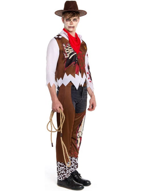 Costume de cowboy zombie - Kiabi