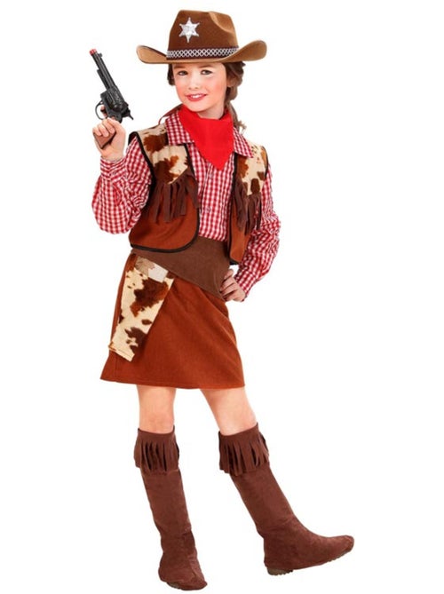 Costume de cowgirl à carreaux - Kiabi