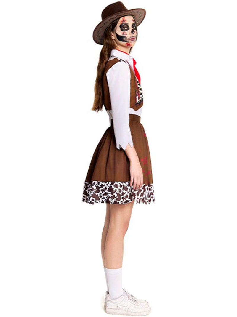Costume de cowgirl zombie Multicolore - Kiabi