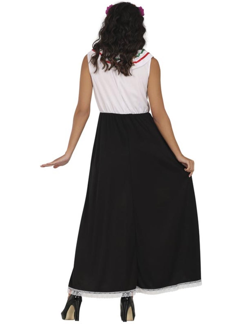Costume de crâne de Catrina Multicolore - Kiabi