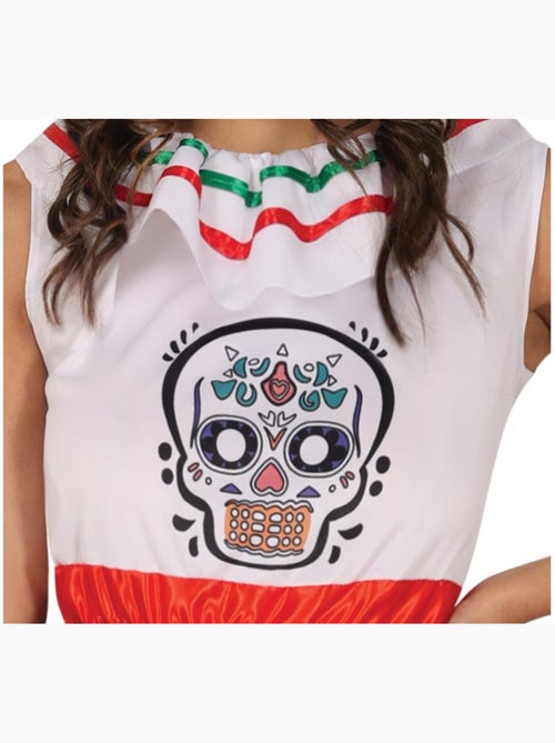 Costume de crâne de Catrina - Kiabi