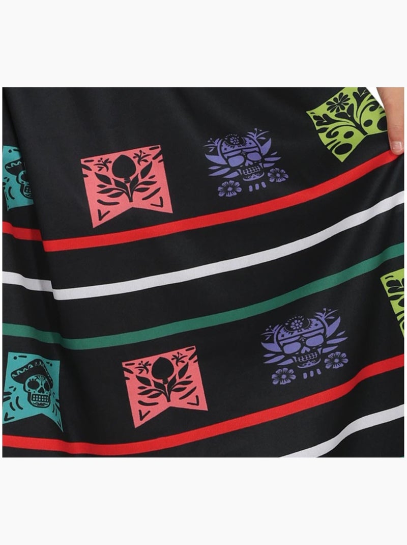 Costume de crâne de Catrina Multicolore - Kiabi