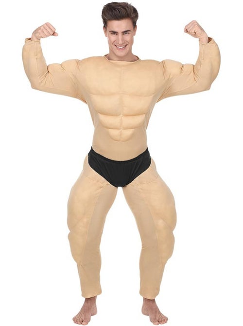 Costume de culturiste musclé avec short - Kiabi