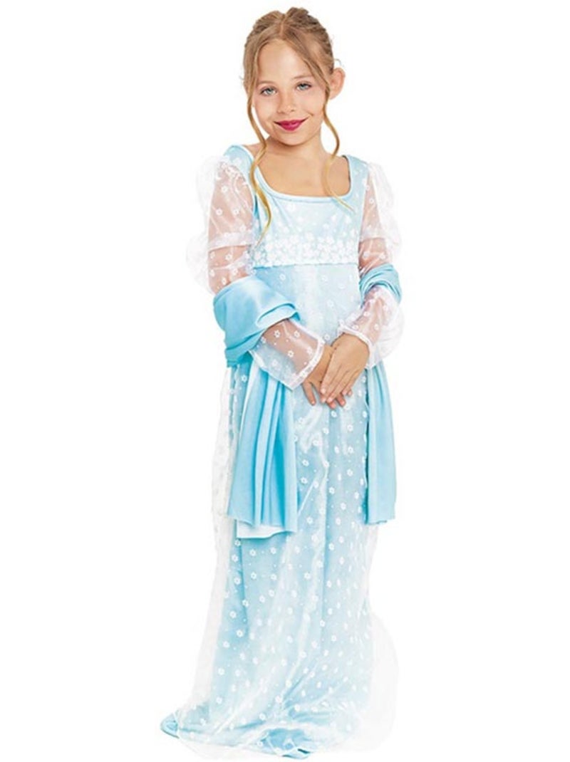 Costume de dame anglaise bleu clair Multicolore - Kiabi