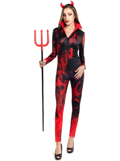 Costume de diable avec cornes - Kiabi