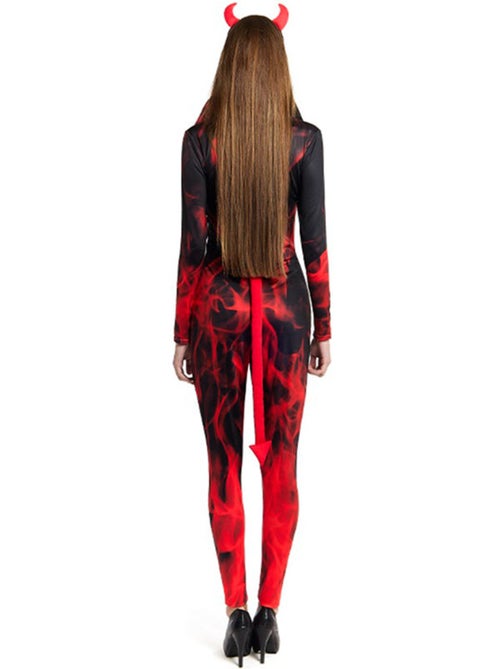 Costume de diable avec cornes - Kiabi