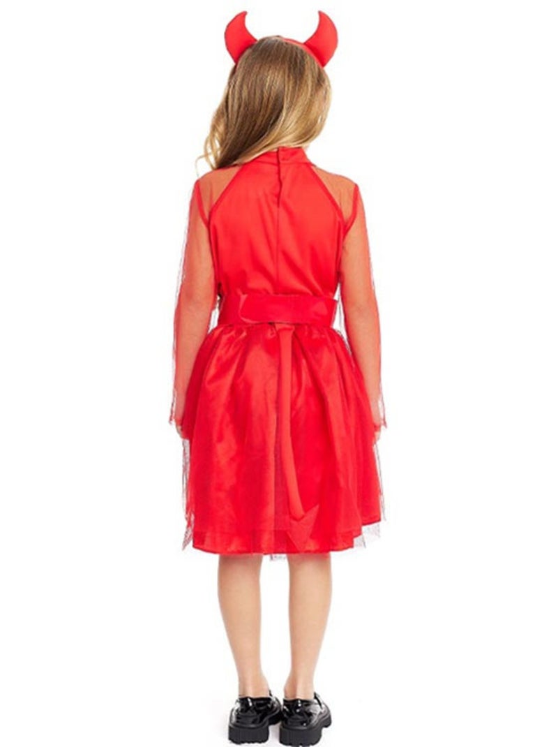 Costume de diable moderne avec bandeau et queue Multicolore - Kiabi