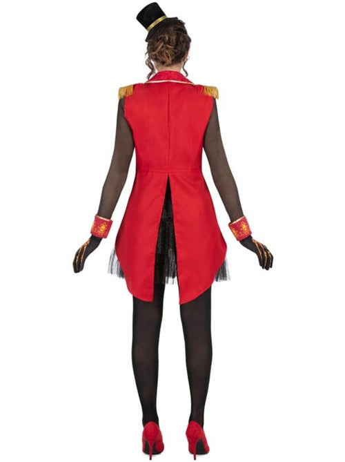 Costume de dompteur de lion squelette avec coiffe - Kiabi