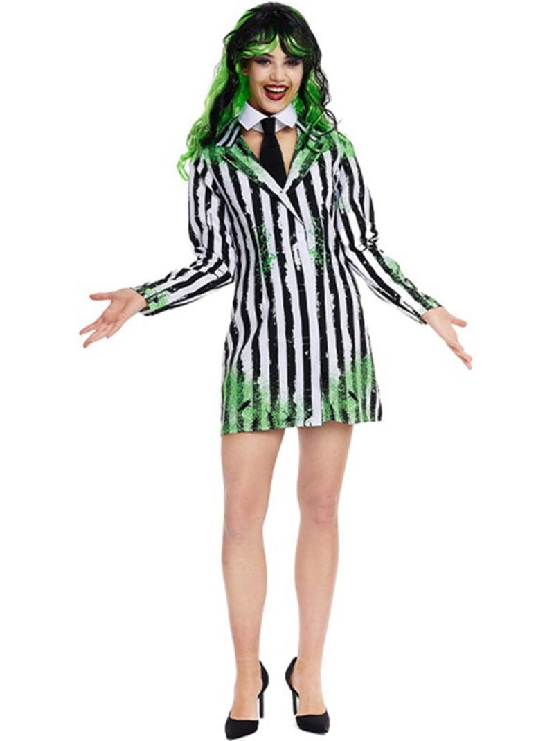 Costume de fantôme en costume rayé Multicolore - Kiabi