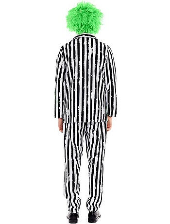 Costume de fantôme en costume rayé
