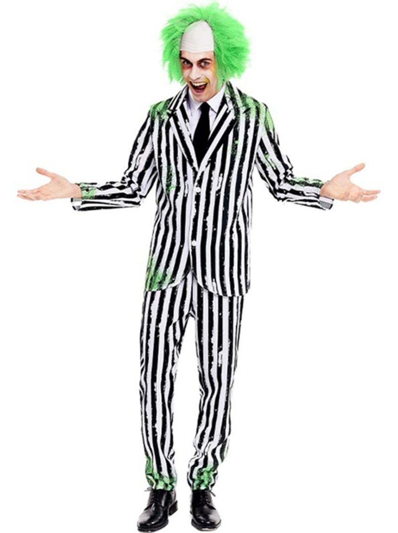 Costume de fantôme en costume rayé Multicolore - Kiabi
