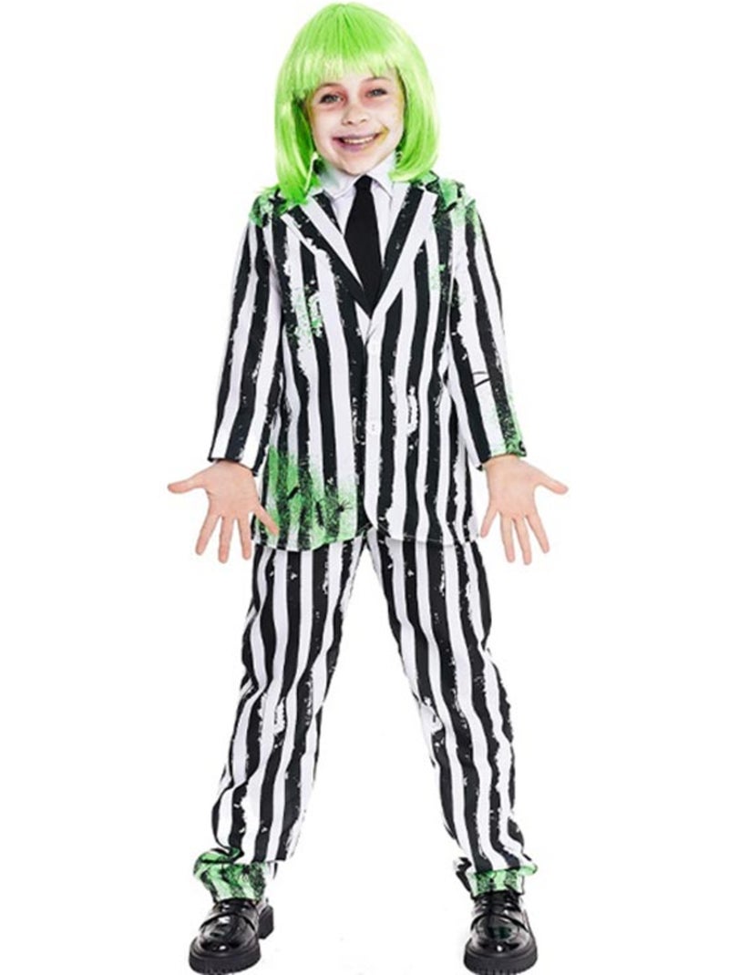Costume de fantôme en costume rayé Multicolore - Kiabi