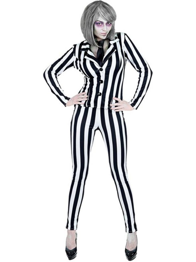 Costume de fantôme rayé Multicolore - Kiabi
