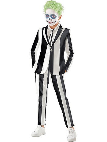 Costume de fantôme rayé